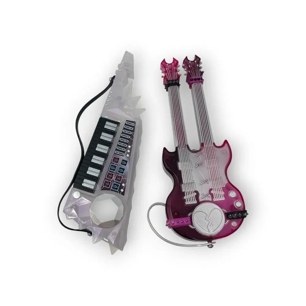 LOL Surprise OMG Electric Guitar Toys Lot Of 2 Purple MGA 2020 Keytaur